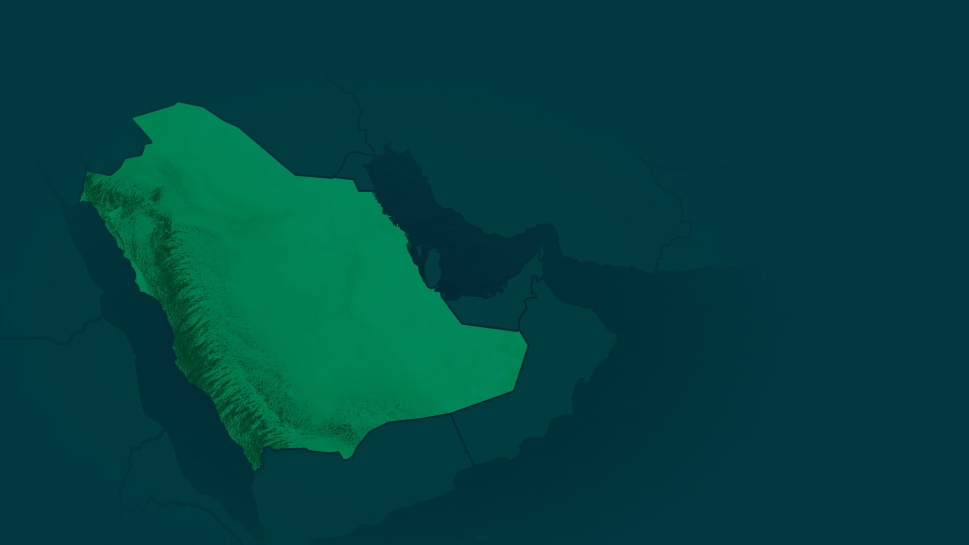 Map of Saudi Arabia