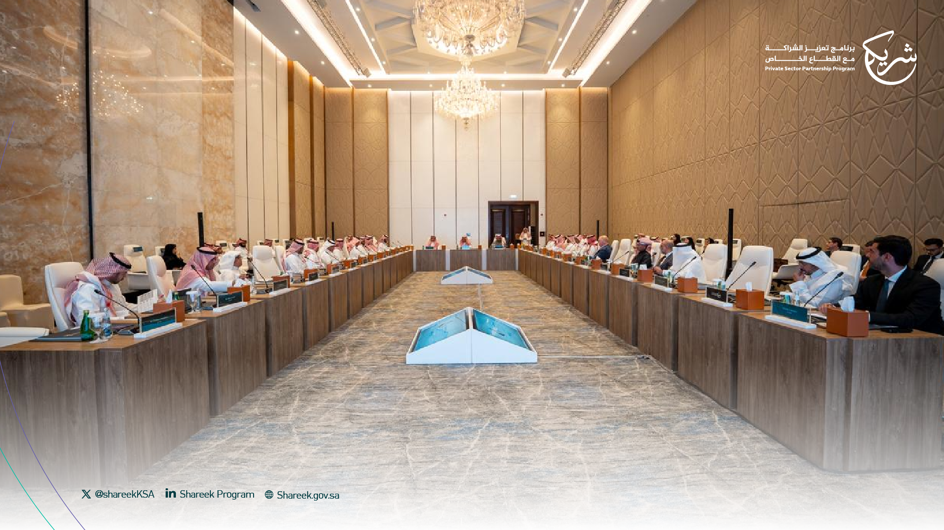 In collaboration with the Ministry of Investment and Transport and Logistic Services, the Shareek held a strategic workshop for the Transport and Logistic Services Sector