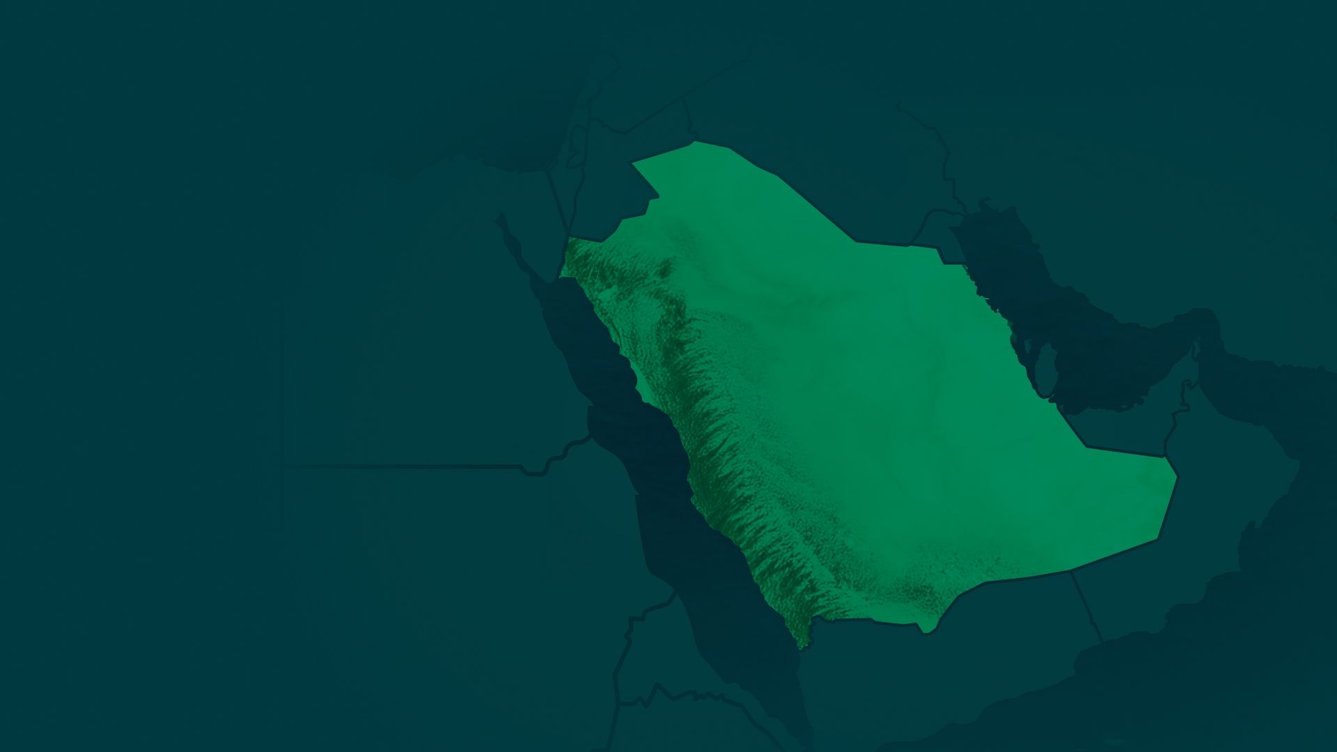 Map of Saudi Arabia